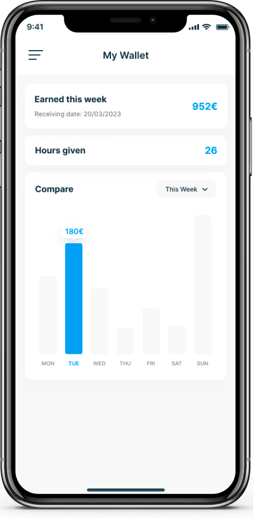 Clear Wallet view